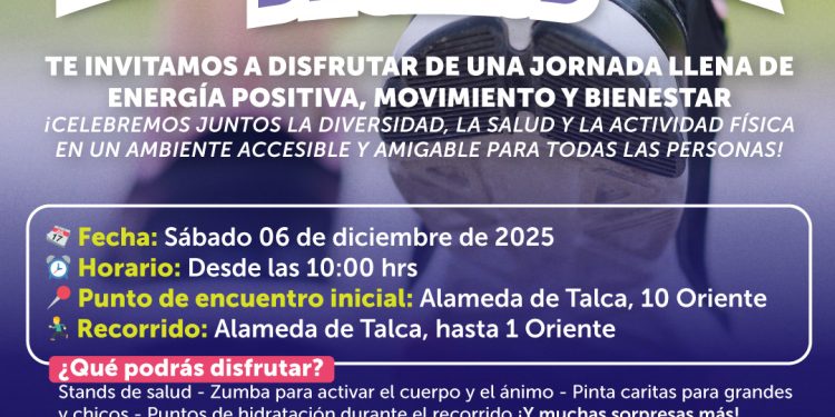 Toda la familia a la Alameda: Caminata Inclusiva del SSM este 6 de diciembre