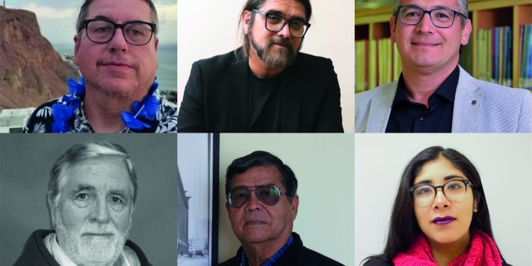 Seis autores de Arica, Iquique, Santiago y Talca, para un libro