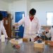 En moderno laboratorio de ciencias trabajaron este año alumnos de Liceo San Ignacio de Empedrado