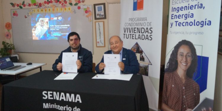 SENAMA Maule y AIEP Talca cierran el año de actividades con firma de compromiso de vinculación para fortalecer el Programa de Condominios de Viviendas Tuteladas