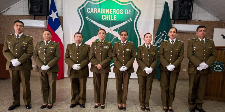 Jefa de Zona Maule de Carabineros lideró ceremonia de ascensos de suboficiales mayores en Talca