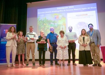 SENAMA Maule celebró premiación del Concurso Literario Autobiográfico de Personas Mayores 2025