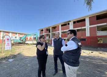 Sigue demolición de bloques y departamentos en Las Américas de Talca