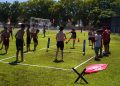 Casi un centenar de niños participaron en el cierre anual de escuelas de fútbol municipales en Talca