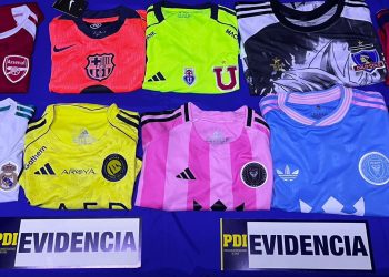 PDI incautó más de 400 prendas de ropa deportiva falsificada en Curicó