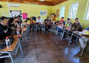 Autoridades refuerzan acciones y despliegue técnico ante incendios forestales en la comuna de Maule