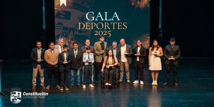 “Gala del Deporte 2025” destacó 50 deportistas de Constitución por sus logros