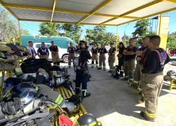 Capacitan a todas las Brigadas Especiales contra Incendios (BECI) de Gendarmería en el Maule
