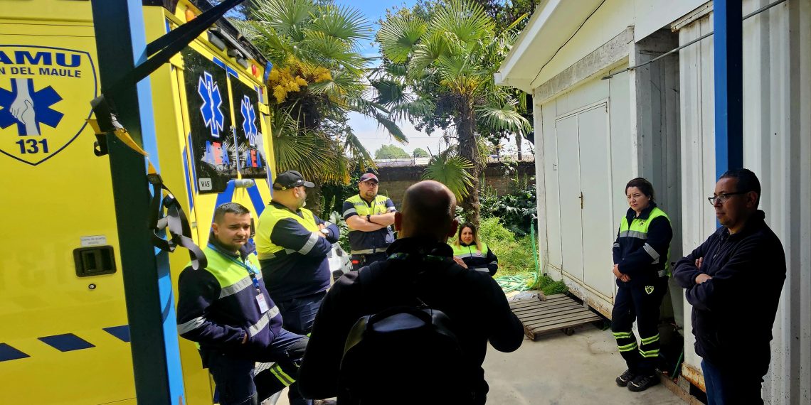 Cuando cada segundo importa: el rol de los reanimadores del SAMU en el Maule
