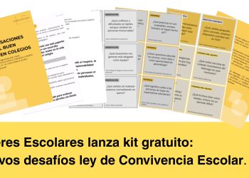 Líderes Escolares lanza kit gratuito para apoyar a las comunidades educativas frente a los nuevos desafíos de convivencia escolar.