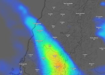 Precipitaciones débiles a moderadas afectarán a parte del Maule