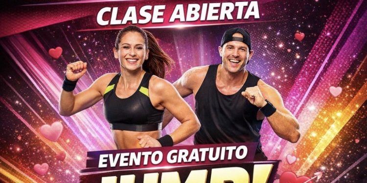 Clase temática “Jump Cupido” en Mall Curicó este miércoles