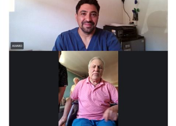 Cuando moverse es difícil, la salud se acerca: paciente amputado recibirá atención especializada por telemedicina