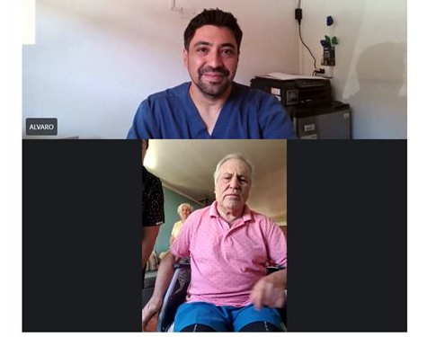 Cuando moverse es difícil, la salud se acerca: paciente amputado recibirá atención especializada por telemedicina