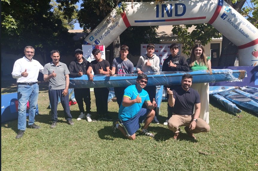Mindep-IND del Maule hizo entrega de embarcaciones para “Crecer en Movimiento”