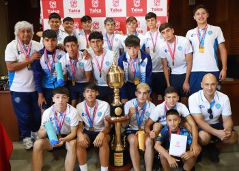 Municipalidad de Talca reconoció a la Selección Sub 15 de la Asociación de Fútbol Villa San Agustín campeona nacional ANFA Primera Infantil 2026