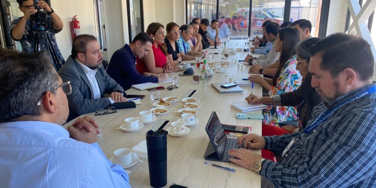 El SLEP Los Álamos lideró reunión de coordinación para un retorno a clases seguro 