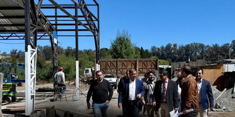 El nuevo Terminal de Buses de Chanco comienza a hacerse realidad