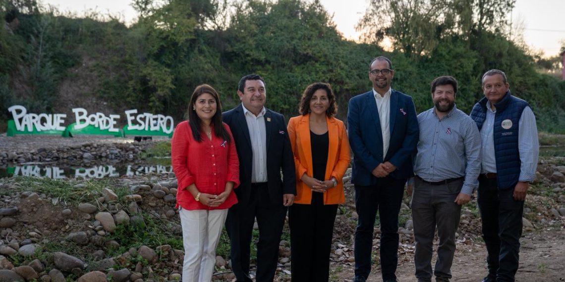 Pelarco suma nuevo pulmón verde: inauguran Parque Borde Estero financiado por el Gobierno Regional