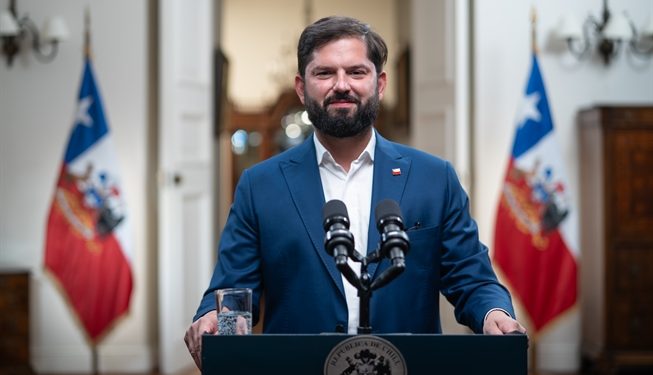 Lea el último discurso oficial del Presidente Gabriel Boric