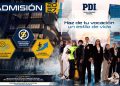 PDI inicia proceso de admisión 2027-2028 para Agentes Policiales