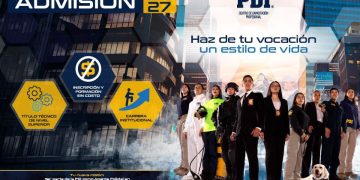 PDI inicia proceso de admisión 2027-2028 para Agentes Policiales