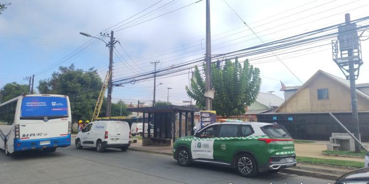 CGE realiza operativo de corte de energía eléctrica por grandes deudas en Curicó