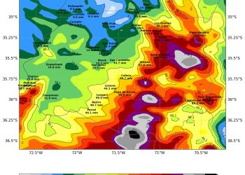 Alerta por fuentes precipitaciones que afectarán al Maule entre domingo y martes