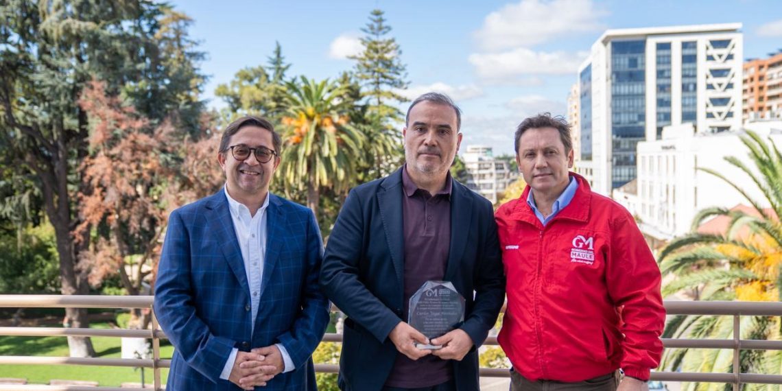 Gobernador Álvarez-Salamanca reconoce a artista maucho de dilatada trayectoria en Europa