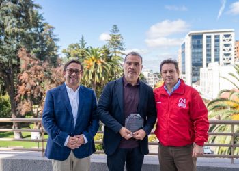 Gobernador Álvarez-Salamanca reconoce a artista maucho de dilatada trayectoria en Europa