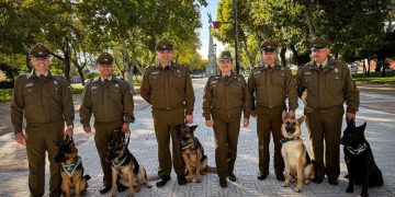 Talca se prepara para una caminata canina que promueve la tenencia responsable en el mes aniversario de Carabineros