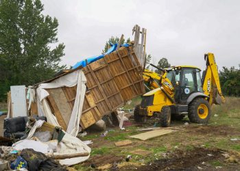 Municipalidad de San Javier realiza nuevo operativo de desalojo y recuperación de espacios tomados ilegalmente