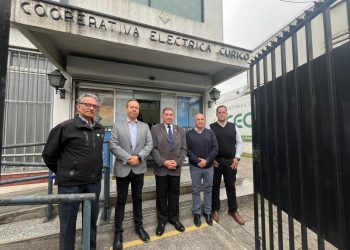 Delegado presidencial sostuvo reunión de coordinación con la Cooperativa Eléctrica Curicó 