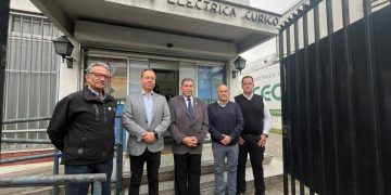 Delegado presidencial sostuvo reunión de coordinación con la Cooperativa Eléctrica Curicó 