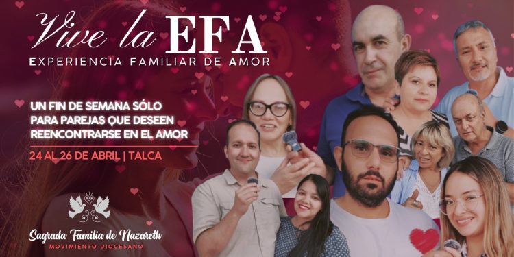 Fin de Semana Sólo para Parejas que deseen reencontrarse en el Amor: Nueva edición de EFA Talca