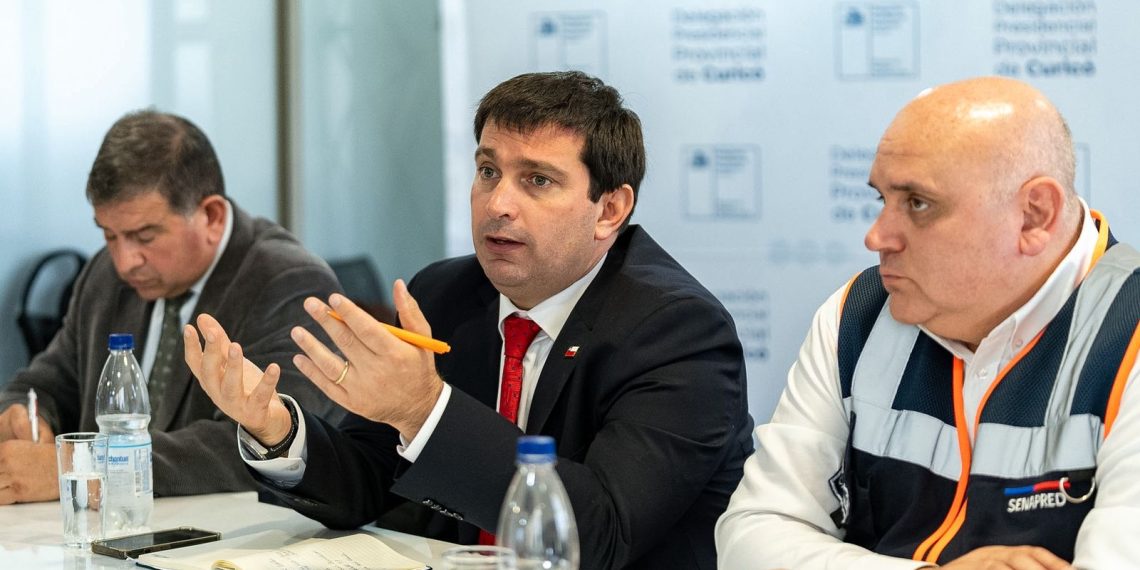 Delegado Prieto lidera coordinación preventiva ante riesgo de inundaciones en la cuenca del Mataquito