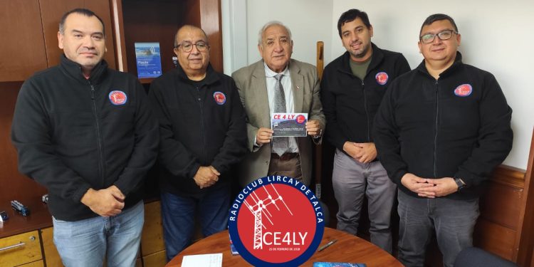 Radio Club Lircay de Talca realiza saludo protocolar a Seremi de Transportes y Telecomunicaciones del Maule