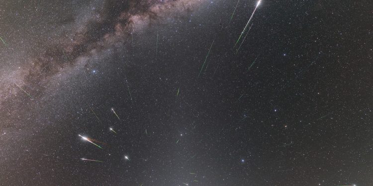 Cómo observar la próxima lluvia de meteoros visible desde Chile