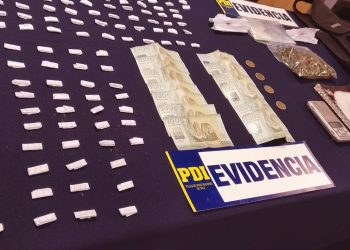 4 detenidos por microtráfico en Linares