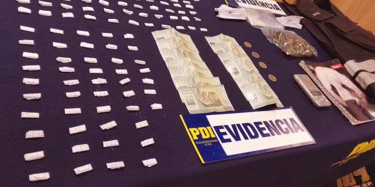 4 detenidos por microtráfico en Linares