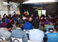 Alumnos-internos del Centro de Cumplimiento Penitenciario de Linares dan el vamos al nuevo año escolar