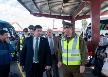 Autoridades entregan balance del despliegue durante el último fin de semana largo en el Maule