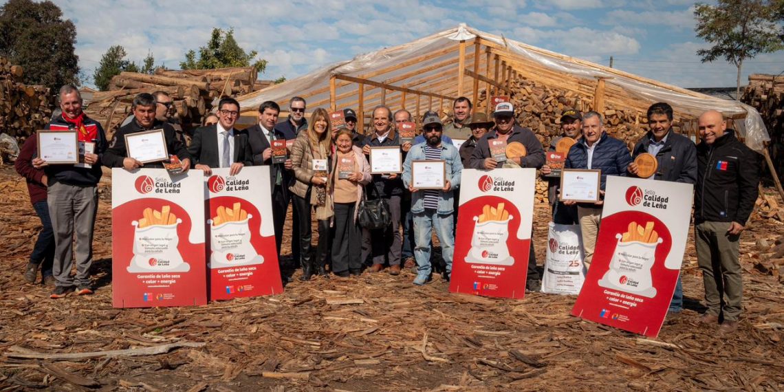 Ministerio de Energía suma cinco Sellos Calidad de Leña en el Maule y reconoce a productores locales