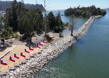 MOP termina obras de emergencia para protección de ribera del Río Maule en Constitución