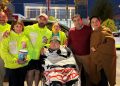 El valiente caminar de Julián conmovió a San Javier en su ruta solidaria hacia Santiago