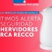 Alerta de seguridad por tres modelos de hervidores marca Recco