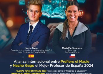 Alianza internacional entre Prefiero el Maule y el mejor profesor de España 2024, Nacho Gago