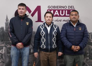 Gobierno del Maule reafirma apoyo y compromiso con Bomberos