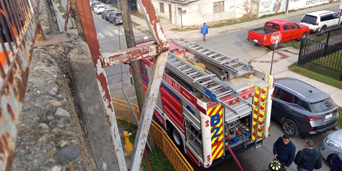 Simulacro de incendio en Centro de Cumplimiento Penitenciario (CCP) de Linares