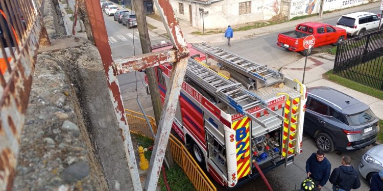 Simulacro de incendio en Centro de Cumplimiento Penitenciario (CCP) de Linares